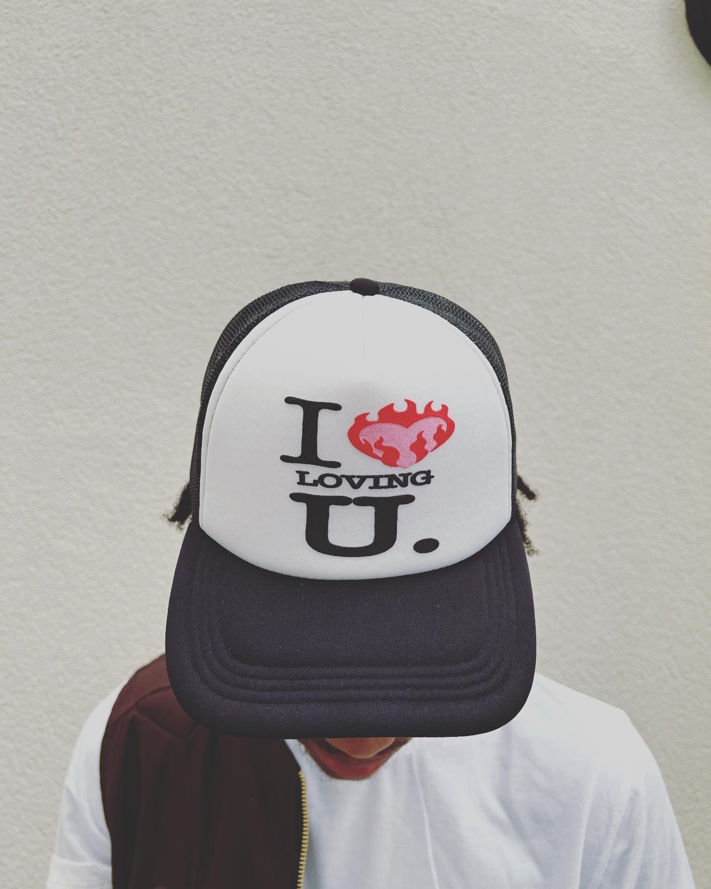 “I ❤️‍🔥 loving u” trucker